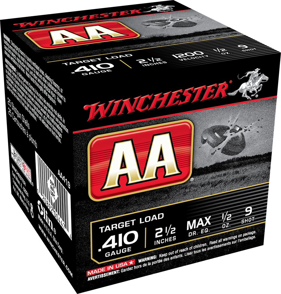 Winchester AA 410 Gauge, 2.5 #9 Shot - A3G Munitions LLC